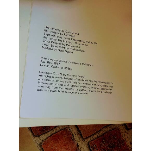 STRING QUILTS 'N THINGS by Marjorie Puckett  Quilting‎ Book  Retro 70s Vtg 1979 - Picture 12 of 15